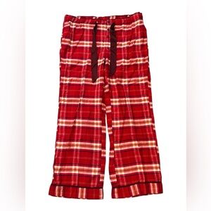 Gilligan & O'Malley Red Plaid Pajama Pants